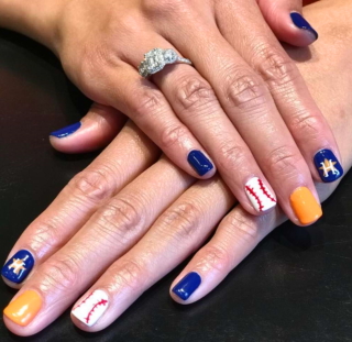Nail Art Ideas for Sports Fans